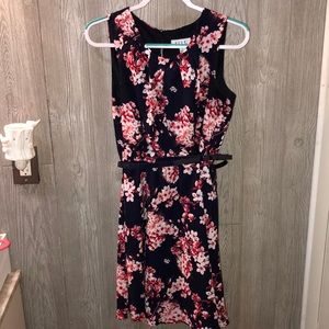 Japanese Cherry Blossom NAVY Dress